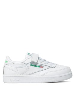 Sneakersy Reebok Club C 1V GZ5268 Biały ze sklepu eobuwie.pl w kategorii Buty sportowe dziecięce - zdjęcie 181250503