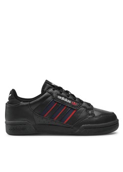 Sneakersy adidas Continental 80 Stripes J FY2698 Czarny ze sklepu eobuwie.pl w kategorii Buty sportowe dziecięce - zdjęcie 181250513