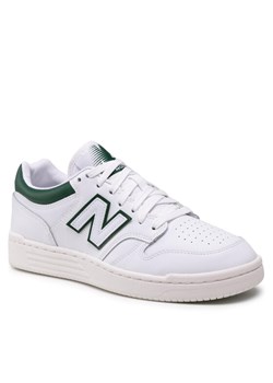 Sneakersy New Balance BB480LGT Biały ze sklepu eobuwie.pl w kategorii Buty sportowe męskie - zdjęcie 181250574