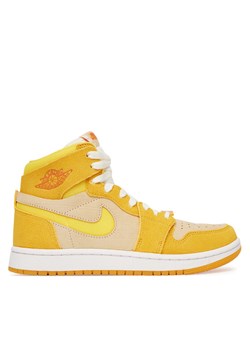 Sneakersy Nike Air Jordan 1 ZM FJ5743 Żółty ze sklepu eobuwie.pl w kategorii Buty sportowe damskie - zdjęcie 181250611
