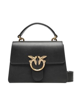 Torebka Pinko Love One Top Handle Mini Light PE 23 PLTT 100071 A0F1 Czarny ze sklepu eobuwie.pl w kategorii Kuferki - zdjęcie 181250612