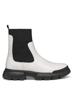 Kozaki Geox J Junette Girl J46HVC 0BCNH C1M9B M Écru ze sklepu eobuwie.pl w kategorii Buty zimowe dziecięce - zdjęcie 181250733