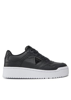 Sneakersy Guess Miram FLPMIR ELE12 Czarny ze sklepu eobuwie.pl w kategorii Buty sportowe damskie - zdjęcie 181250943
