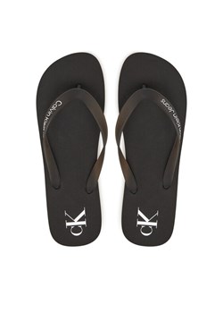 Japonki Calvin Klein Jeans Beach Sandal Transparent Tpu YM0YM01267 Czarny ze sklepu eobuwie.pl w kategorii Klapki męskie - zdjęcie 181251080