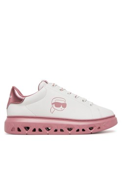 Sneakersy KARL LAGERFELD KL64525 Biały ze sklepu eobuwie.pl w kategorii Buty sportowe damskie - zdjęcie 181251171