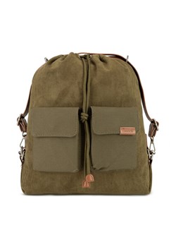 Plecak Lasocki MLP-W-015-04 Khaki ze sklepu eobuwie.pl w kategorii Plecaki - zdjęcie 181251313