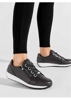 Sneakersy Ara 12-34587-01 Czarny ze sklepu eobuwie.pl w kategorii Półbuty damskie - zdjęcie 181251544