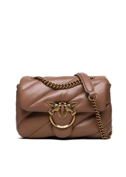 Torebka PINKO Love Mini Puff Cl AI 23-24 PLTT 100039 A0F2 Beżowy ze sklepu eobuwie.pl w kategorii Kopertówki - zdjęcie 181251583