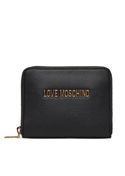 Mały Portfel Damski LOVE MOSCHINO JC5702PP1MLD0000 Czarny ze sklepu eobuwie.pl w kategorii Portfele damskie - zdjęcie 181251624