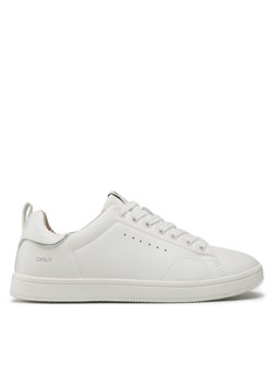 Sneakersy ONLY Onlshilo 15184294 Biały ze sklepu eobuwie.pl w kategorii Trampki damskie - zdjęcie 181251992