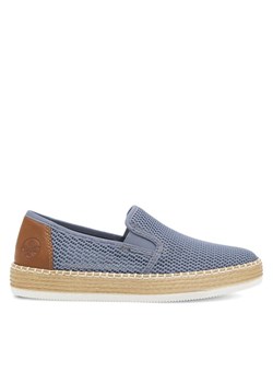 Espadryle Rieker L7873-12 Niebieski ze sklepu eobuwie.pl w kategorii Espadryle damskie - zdjęcie 181252024