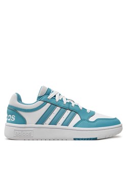 Sneakersy adidas Hoops 3.0 IH0175 Niebieski ze sklepu eobuwie.pl w kategorii Buty sportowe damskie - zdjęcie 181252091