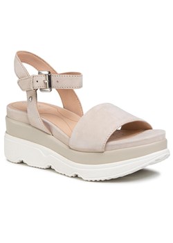 Sandały Geox D Gardenia C D02HBC 00021 C6738 Beżowy ze sklepu eobuwie.pl w kategorii Sandały damskie - zdjęcie 181252093
