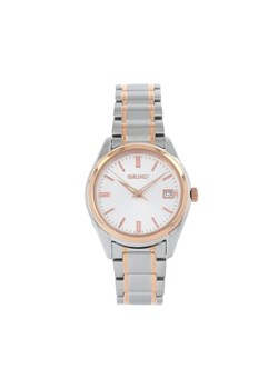 Zegarek Seiko Classic SUR322P1 Srebrny ze sklepu eobuwie.pl w kategorii Zegarki - zdjęcie 181252121