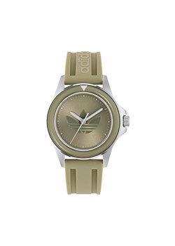 Zegarek adidas Expression One AOFH24509 Zielony ze sklepu eobuwie.pl w kategorii Zegarki - zdjęcie 181252143
