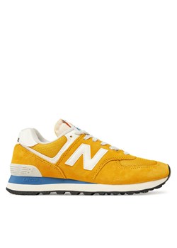 Sneakersy New Balance U574VPY Żółty ze sklepu eobuwie.pl w kategorii Buty sportowe damskie - zdjęcie 181252382