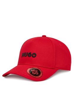 Czapka z daszkiem HUGO Jude 50533410 Czerwony ze sklepu eobuwie.pl w kategorii Czapki z daszkiem męskie - zdjęcie 181252392