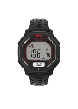 Zegarek Timex Ufc SparK TW2V83800 Czarny ze sklepu eobuwie.pl w kategorii Zegarki - zdjęcie 181252511