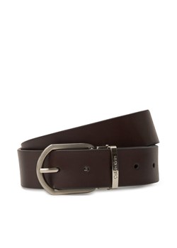 Pasek Męski Calvin Klein Adj Casual Round 35Mm K50K512838 Brązowy ze sklepu eobuwie.pl w kategorii Paski męskie - zdjęcie 181252530