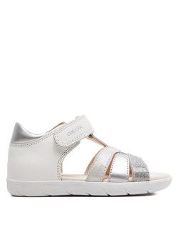 Sandały Geox B Sandal Alul Girl B451YC 085MA C0007 S Biały ze sklepu eobuwie.pl w kategorii Sandały dziecięce - zdjęcie 181252773