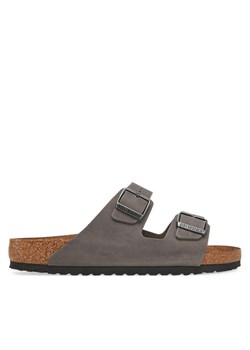 Klapki Birkenstock Arizona 1027046 Szary ze sklepu eobuwie.pl w kategorii Klapki męskie - zdjęcie 181253001
