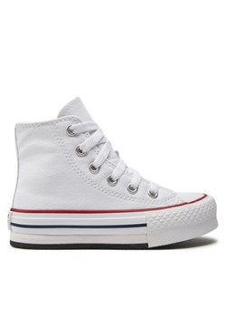 Trampki Converse Chuck Taylor All Star Eva Lift Canvas Platform 372860C Biały ze sklepu eobuwie.pl w kategorii Trampki dziecięce - zdjęcie 181253173