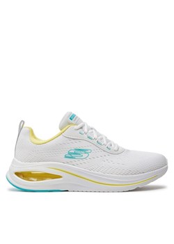 Sneakersy Skechers Air Meta-Aired Out 150131/WMLT Biały ze sklepu eobuwie.pl w kategorii Buty sportowe damskie - zdjęcie 181253261