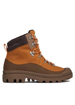 Trapery Palladium Pallabrousse Hkr Wp+ 98840-203-M Brązowy ze sklepu eobuwie.pl w kategorii Workery damskie - zdjęcie 181253401