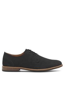 Półbuty Lanetti MYL8428-9 Czarny ze sklepu eobuwie.pl w kategorii Buty eleganckie męskie - zdjęcie 181253421