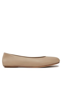 Baleriny Weekend Max Mara 2515521074600 Beżowy ze sklepu eobuwie.pl w kategorii Balerinki - zdjęcie 181253444