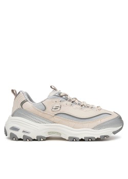 Sneakersy Skechers D'Lites-Chromatic 150246/NTSL Beżowy ze sklepu eobuwie.pl w kategorii Buty sportowe damskie - zdjęcie 181253464