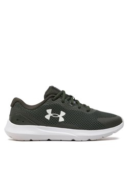 Buty do biegania Under Armour Ua Bgs Surge 3 3024989-300 Zielony ze sklepu eobuwie.pl w kategorii Buty sportowe dziecięce - zdjęcie 181253521