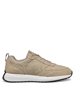 Sneakersy Geox U Volpiano U45GCA 022FU C5004 Beżowy ze sklepu eobuwie.pl w kategorii Buty sportowe męskie - zdjęcie 181253550