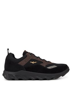 Sneakersy Aeronautica Militare 242SC253PL250 Czarny ze sklepu eobuwie.pl w kategorii Buty sportowe męskie - zdjęcie 181254273