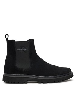 Sztyblety Calvin Klein Jeans YM0YM01080 Czarny ze sklepu eobuwie.pl w kategorii Buty zimowe męskie - zdjęcie 181254291