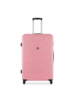 Walizka duża Semi Line T5697-3 Różowy ze sklepu eobuwie.pl w kategorii Walizki - zdjęcie 181254393