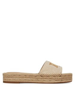 Espadryle LAUREN RALPH LAUREN Polly 802966866001 Beżowy ze sklepu eobuwie.pl w kategorii Espadryle damskie - zdjęcie 181254562