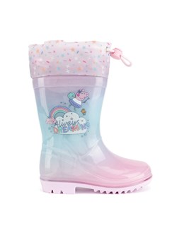 Kalosze Peppa Pig NJ-SS25-206PP Różowy ze sklepu eobuwie.pl w kategorii Kalosze dziecięce - zdjęcie 181254594