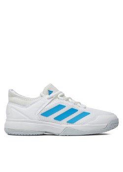 Buty do tenisa adidas Ubersonic 4 Kids IF0443 Biały ze sklepu eobuwie.pl w kategorii Buty sportowe dziecięce - zdjęcie 181254854