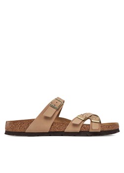 Klapki Birkenstock Franca Sfb 1022973 Beżowy ze sklepu eobuwie.pl w kategorii Klapki damskie - zdjęcie 181254902