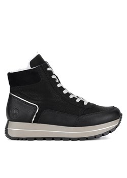 Botki Rieker N4008-00 Czarny ze sklepu eobuwie.pl w kategorii Botki - zdjęcie 181255002