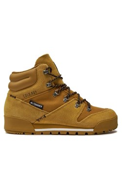 Trekkingi adidas Terrex Snowpitch C.Rdy FV7960 Brązowy ze sklepu eobuwie.pl w kategorii Buty zimowe męskie - zdjęcie 181255073