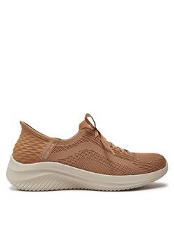 Sneakersy Skechers Ultra Flex 3.0-Brilliant Path 149710/TAN Brązowy ze sklepu eobuwie.pl w kategorii Buty sportowe damskie - zdjęcie 181255211