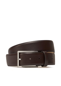 Pasek Męski Calvin Klein Adj Minimal Formal 35Mm K50K512833 Brązowy ze sklepu eobuwie.pl w kategorii Paski męskie - zdjęcie 181255600
