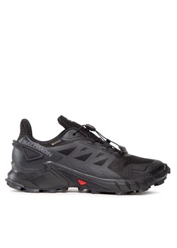 Buty do biegania Salomon Supercross 4 Gtx GORE-TEX 417316 26 V0 Czarny ze sklepu eobuwie.pl w kategorii Buty sportowe męskie - zdjęcie 181255714