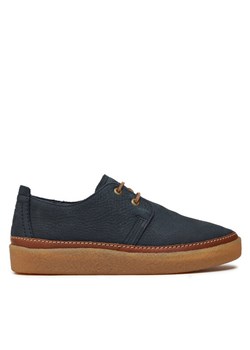Półbuty Clarks Clarkwood Low 26176867 Granatowy ze sklepu eobuwie.pl w kategorii Trampki męskie - zdjęcie 181255783