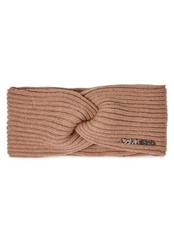 Opaska materiałowa Calvin Klein Ck Must Logo Twisted Headband K60K611400 Fioletowy ze sklepu eobuwie.pl w kategorii Opaski do włosów - zdjęcie 181255851