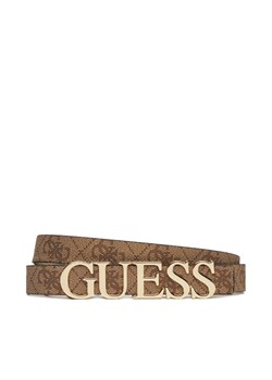 Pasek Damski Guess Zamira BW9204 P5120 Brązowy ze sklepu eobuwie.pl w kategorii Paski damskie - zdjęcie 181255914