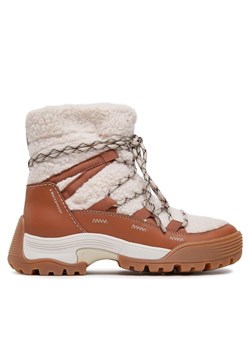 Botki Clarks Althike Up Wp 261734084 Beżowy ze sklepu eobuwie.pl w kategorii Śniegowce damskie - zdjęcie 181255983