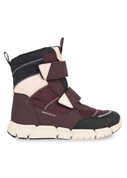 Śniegowce Geox J Flexyper Girl B Ab J16APB 0FU50 C7357 D Bordowy ze sklepu eobuwie.pl w kategorii Buty zimowe dziecięce - zdjęcie 181256074